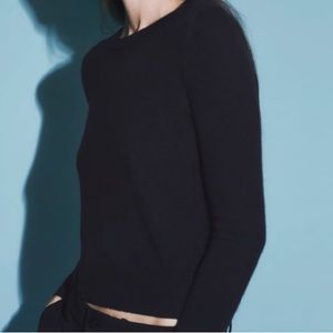 BASIC 100% CASHMERE SWEATER